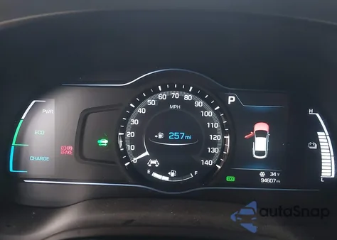 2019 Hyundai Ioniq Hybrid Sel из США, поврежденный, VIN KMHC75LC5KU109492